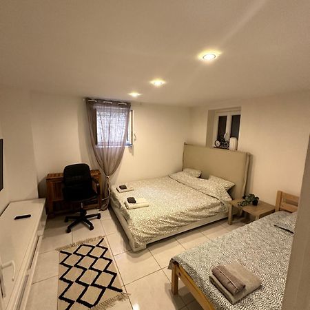 Jolie Appartement Nice Proche Mer Et Aeroport Une Chambre Plus Salon Avec Cuisine Exterior photo